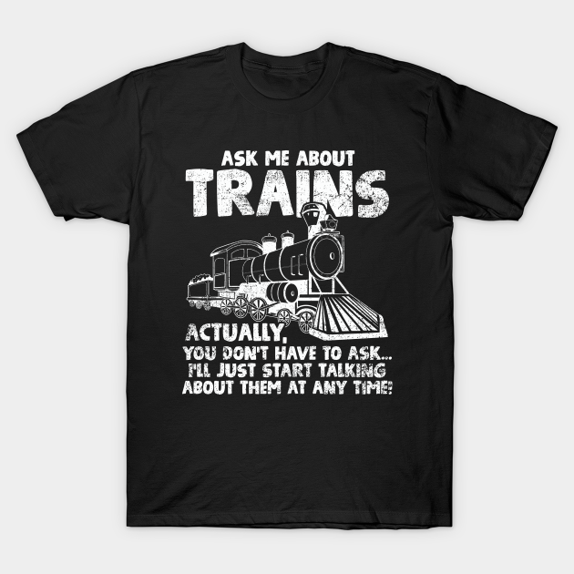 trainspotter t shirt